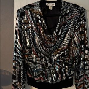 BYCKS Multicolor Patterned Top